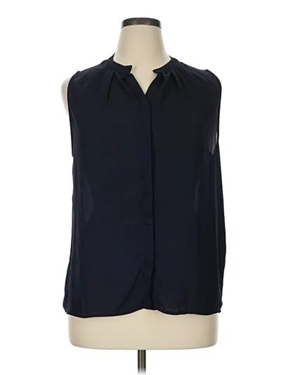 Pre-owned Collective Concepts Sleeveless Blouse In Blue