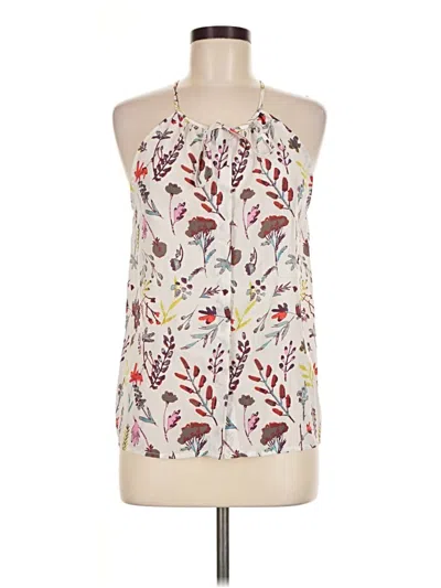Pre-owned Collective Concepts Sleeveless Blouse In Ivory