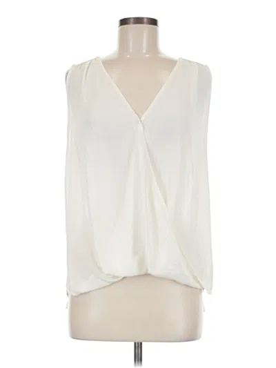 Pre-owned Collective Concepts Sleeveless Blouse In Ivory