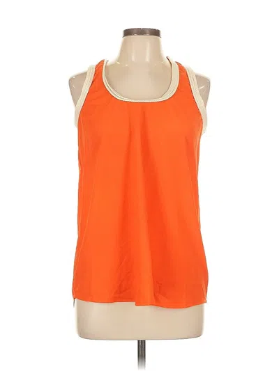Pre-owned Collective Concepts Sleeveless Blouse In Orange