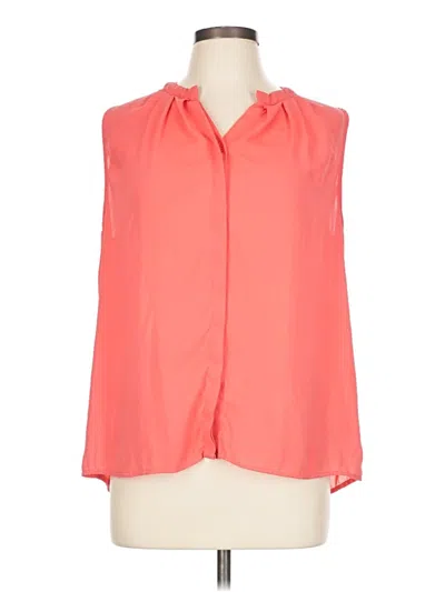 Pre-owned Collective Concepts Sleeveless Blouse In Orange