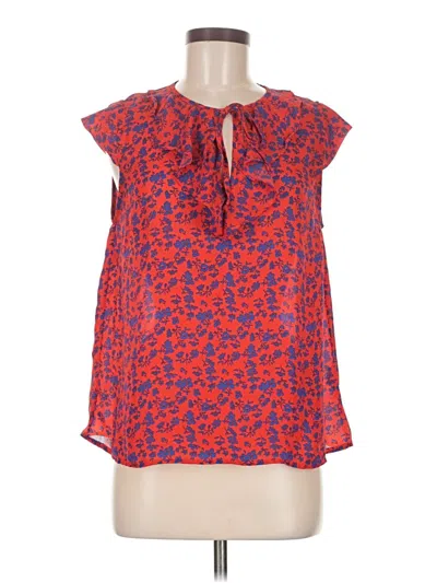 Pre-owned Collective Concepts Sleeveless Blouse In Red