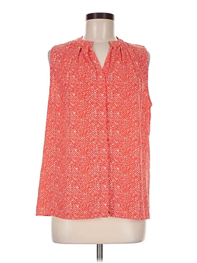 Pre-owned Collective Concepts Sleeveless Blouse In Red