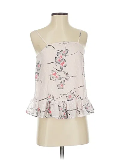 Pre-owned Collective Concepts Sleeveless Blouse In White