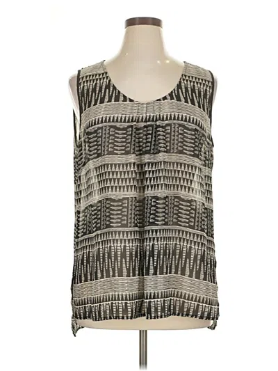 Pre-owned Collective Concepts Sleeveless T-shirt In Gray
