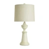 Collective Design By Stylecraft Baluster Style Table Lamp In White