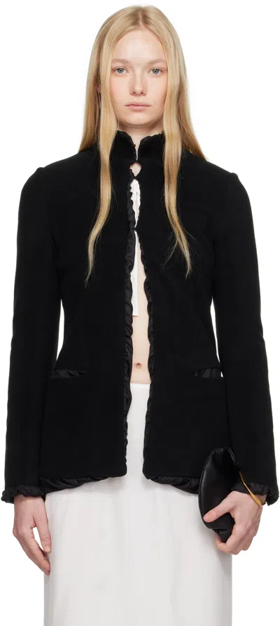 Colleen Allen Black Fleece Shrunken Jacket