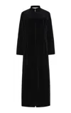 Colleen Allen House Cotton Coat In Black
