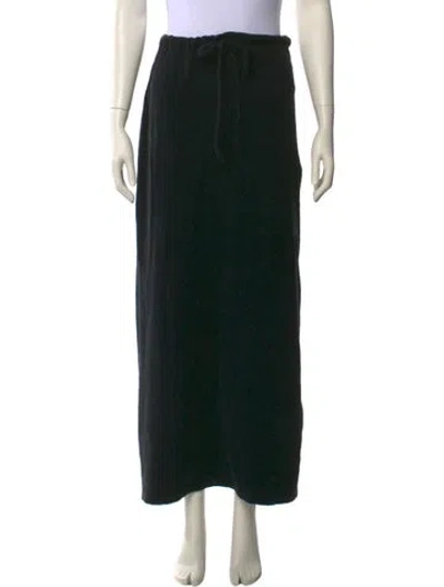 Pre-owned Colleen Allen Long Skirt In Black