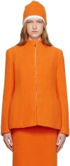 Colleen Allen Ssense Exclusive Orange Victorian Jacket In Orange