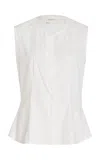 Colleen Allen Ssense Exclusive Off-white Victorian Camisole