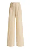 Colleen Allen Slip Pant In Brown