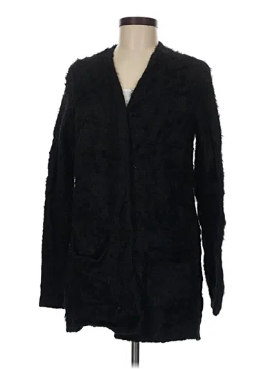Pre-owned Colleen Lopez Cardigan Sweater In Black