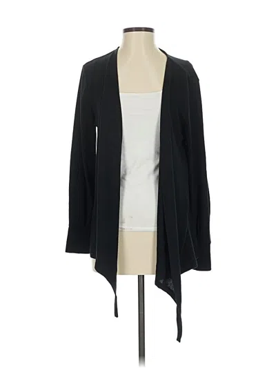 Pre-owned Colleen Lopez Cardigan Sweater In Black