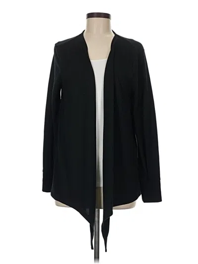 Pre-owned Colleen Lopez Cardigan Sweater In Black