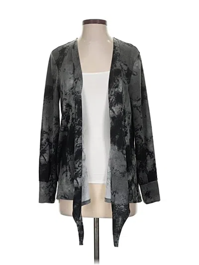 Pre-owned Colleen Lopez Cardigan Sweater In Gray