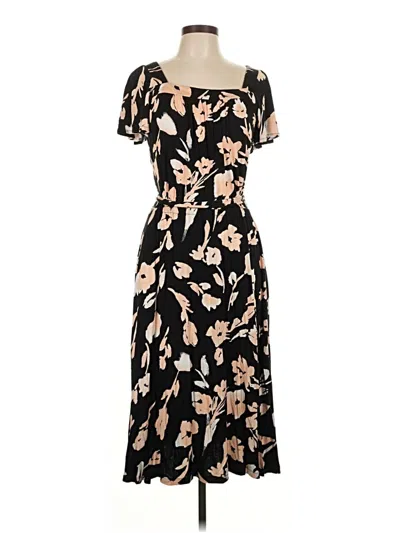 Pre-owned Colleen Lopez Casual Dress In Black