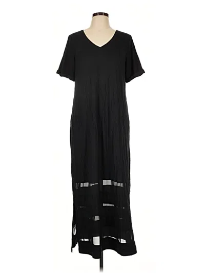 Pre-owned Colleen Lopez Casual Dress In Black
