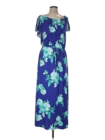 Pre-owned Colleen Lopez Casual Dress In Blue