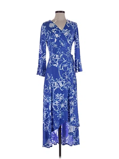 Pre-owned Colleen Lopez Casual Dress In Blue