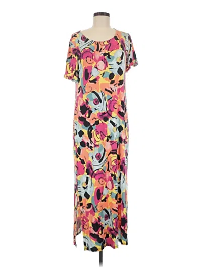 Pre-owned Colleen Lopez Casual Dress In Pink
