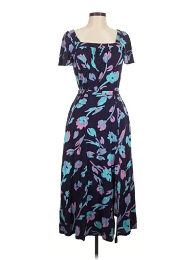 Pre-owned Colleen Lopez Casual Dress In Purple