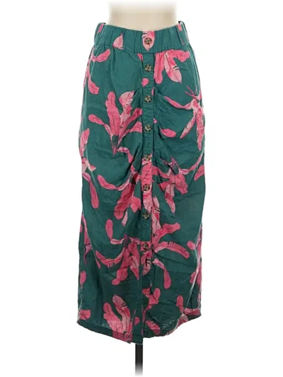 Pre-owned Colleen Lopez Casual Skirt In Green