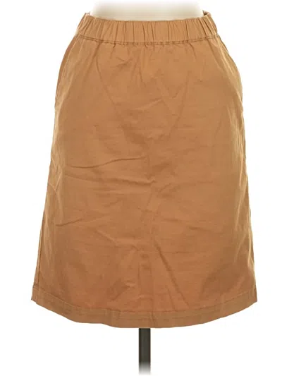 Pre-owned Colleen Lopez Casual Skirt In Tan