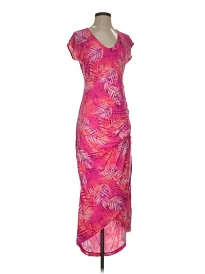Pre-owned Colleen Lopez Cocktail Dress In Pink