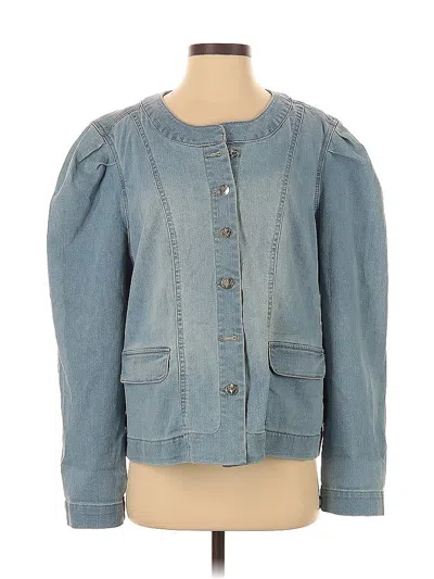 Pre-owned Colleen Lopez Denim Jacket In Blue