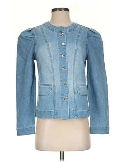 Pre-owned Colleen Lopez Denim Jacket In Blue