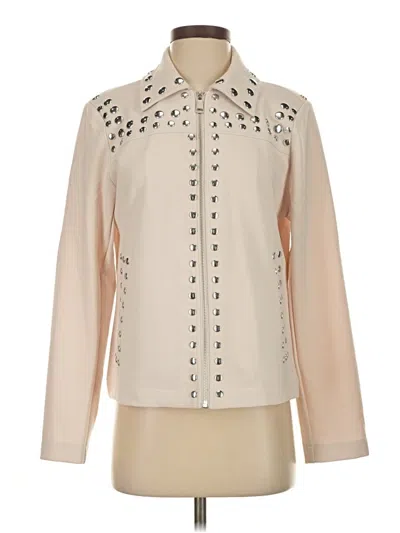 Pre-owned Colleen Lopez Jacket In White