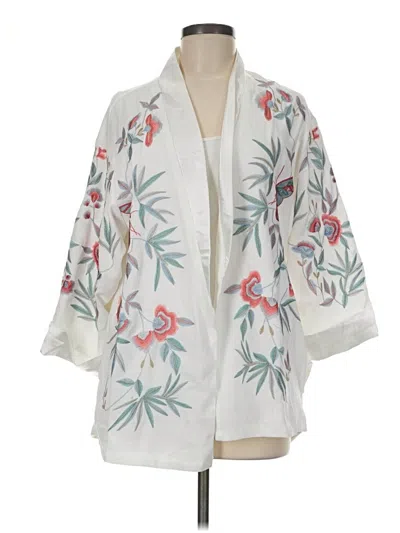 Pre-owned Colleen Lopez Jacket In White
