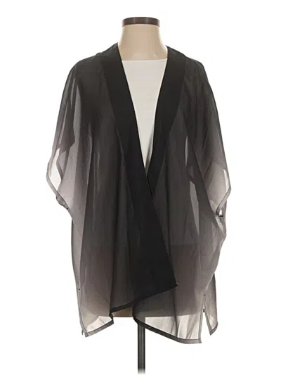 Pre-owned Colleen Lopez Kimono In Gray