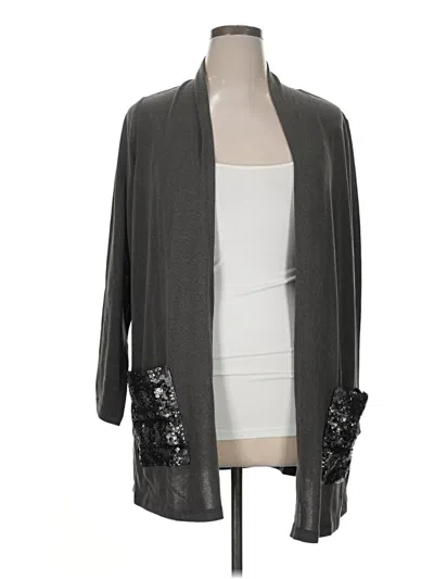 Pre-owned Colleen Lopez Kimono In Gray