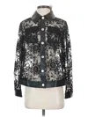 Colleen Lopez Leather Jacket In Multi