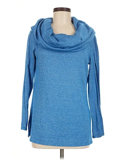 Pre-owned Colleen Lopez Pullover Sweater In Blue