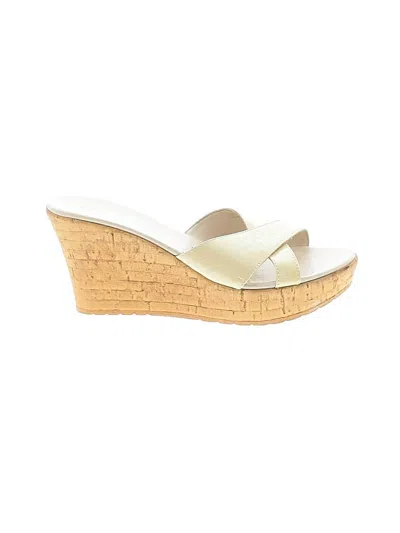 Pre-owned Colleen Lopez Wedges In White