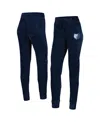 COLLEGE CONCEPTS WOMEN'S COLLEGE CONCEPTS NAVY MEMPHIS GRIZZLIES LINGER PANTS