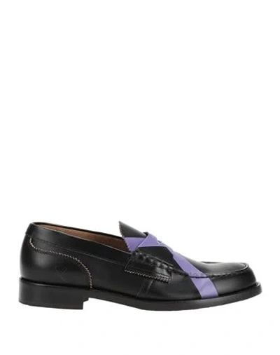 College Man Loafers Black Size 9 Leather
