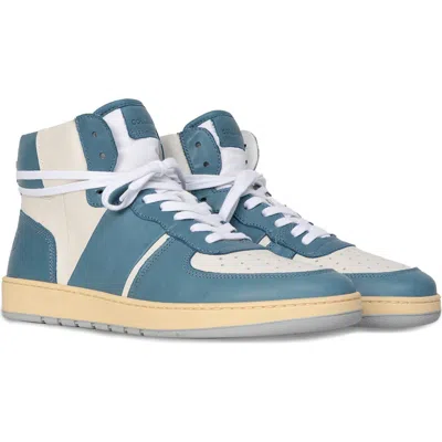 Collegium Pillar Destroyer High Top Sneaker In Blue