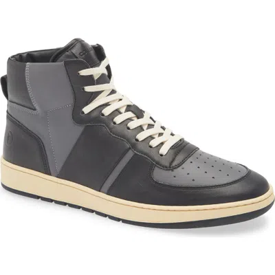 Collegium Pillar Destroyer High Top Sneaker In Gray