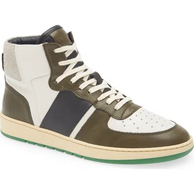 Collegium Pillar Destroyer High Top Sneaker In Green