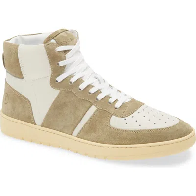 Collegium Pillar Destroyer High Top Sneaker In Green