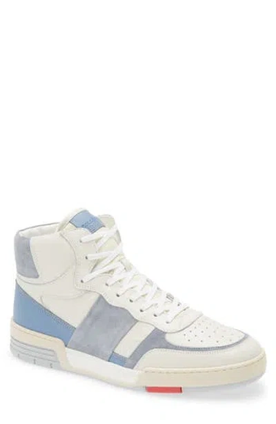 Collegium Pillar Destroyer High Top Sneaker In White