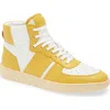 Collegium Pillar Destroyer High Top Sneaker In Yellow