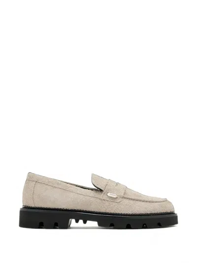 Collegium Pillar Lug Penny.slot Loafers In Neutral