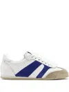 Collegium Pillar Pista Panelled Sneakers In White