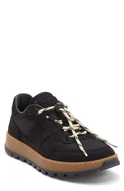 Collegium Pillar Trail Sneaker In Black