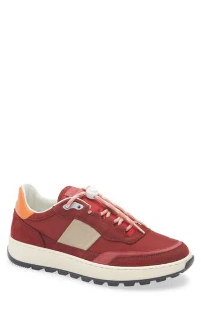 Collegium Pillar Trail Sneaker In Red